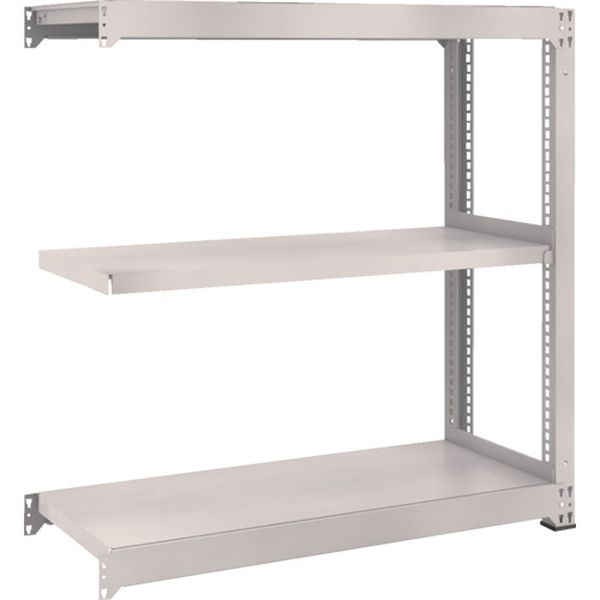 M333123B スチールラック M3型中量棚 900×1121×H900 3段 連結 ネオグレー ネオグレー