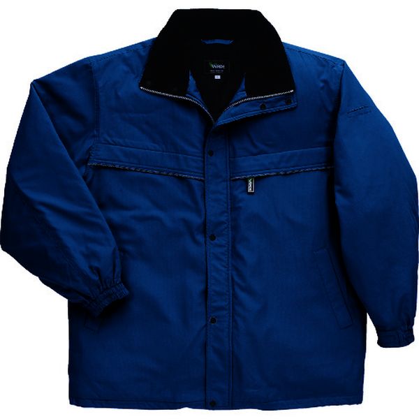 M3187UELL 797-6674  軽量防風防寒ハーフコート ネイビー LL