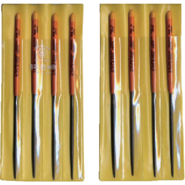 組ヤスリ　８本組　丸　細目