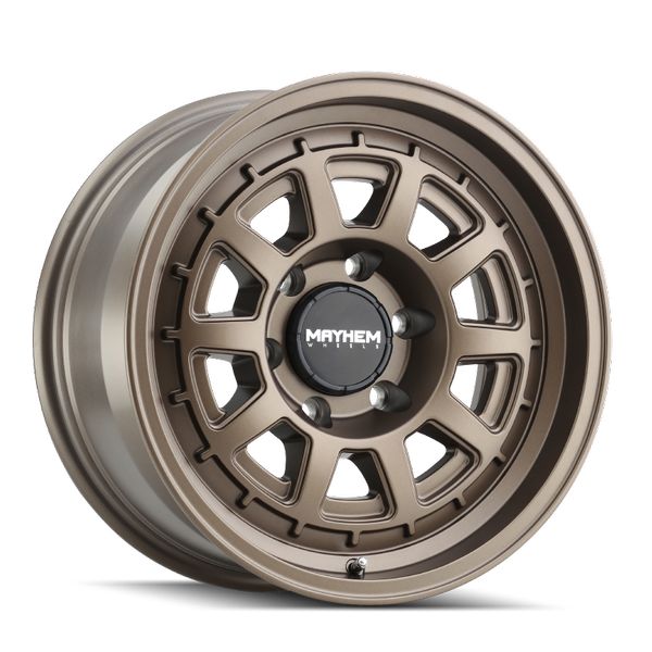 8303 Voyager 15x7 / 5x100 BP / 15mm Offset / 56.1mm Hub Dark Bronze Wheel