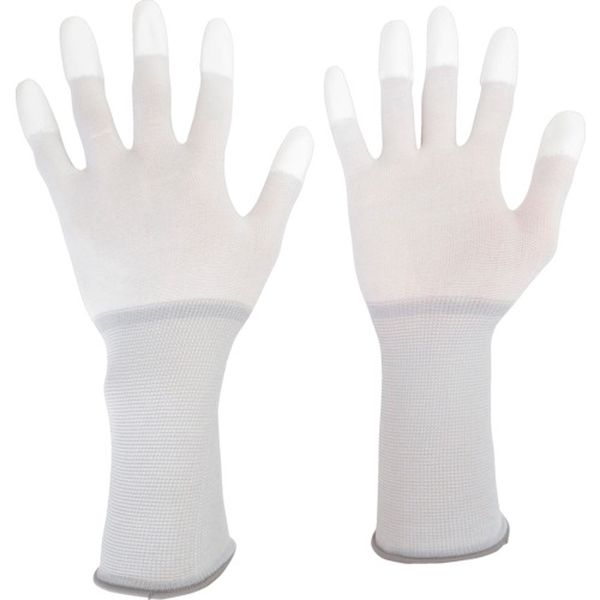 低発塵手袋 ロング (指先コート)10双入 L