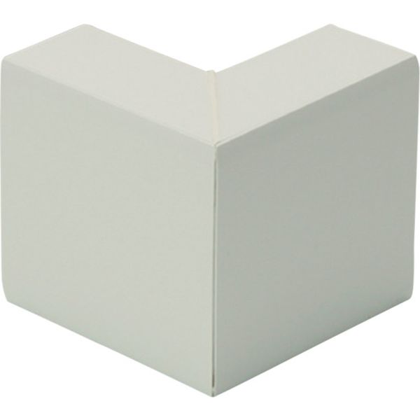 エムケーダクト付属品 外マガリ 130×60型 ミルキーホワイト