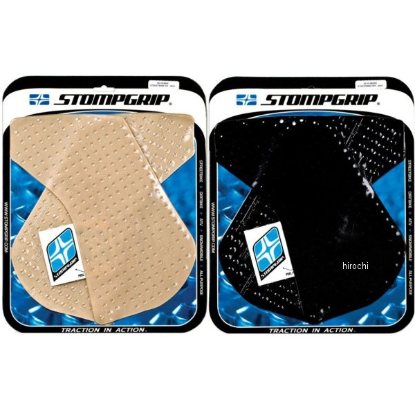 タンク グリップ ボルケーノ 08年-15年 KLR650 クリア