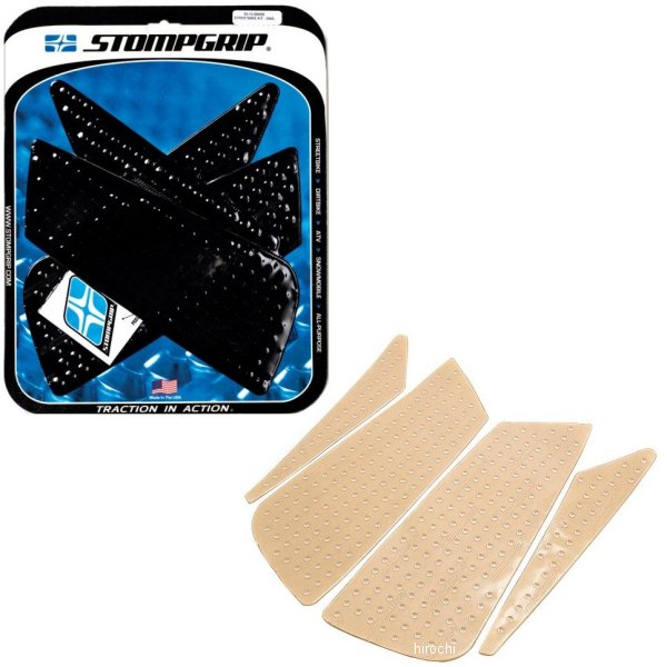 タンク グリップ ボルケーノ 08年-12年 ドゥカティ クリア