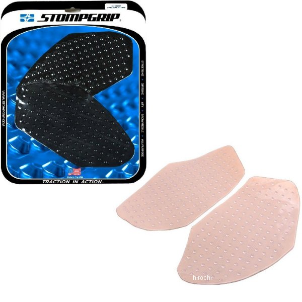 タンク グリップ ボルケーノ 17年 Ninja650、Z650 クリア