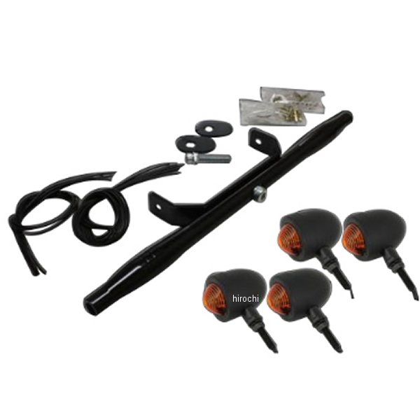 スモールブレットウィンカー キット ステーカラー:ブラック マグナ250 黒