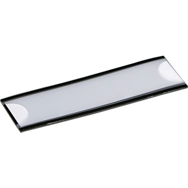 MGP25X80BK  マグネット式見出しプレート 25X80 黒 10枚入