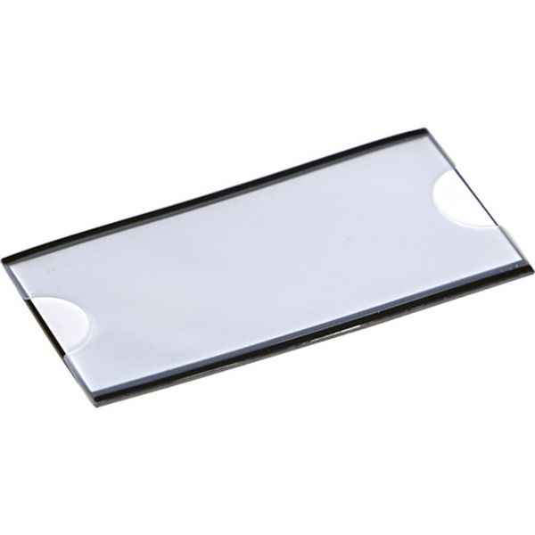 MGP40X80BK  マグネット式見出しプレート 40X80 黒 10枚入