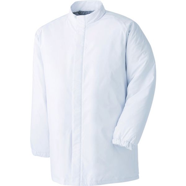 MH1000WUEL 825-8677  食品工場用防寒コート ホワイト L