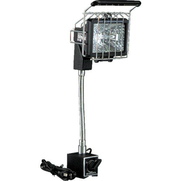 ミニハロゲンライト（マグネットタイプ）１５０Ｗ耐震ハロゲン球付　１．６ｍ