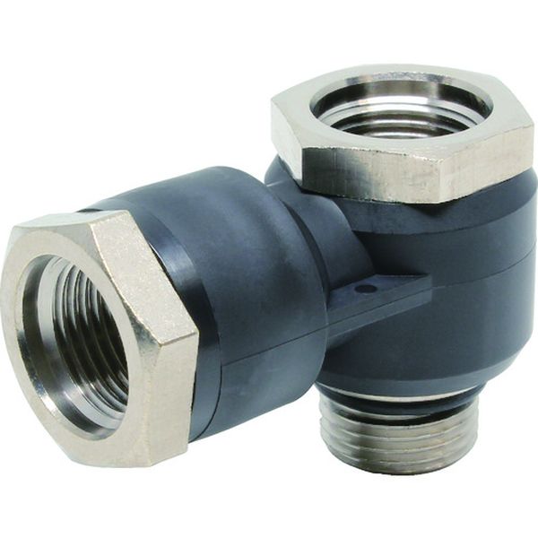 メインブロック　エア取出ポート増設用パーツ　ユニバーサルストレート