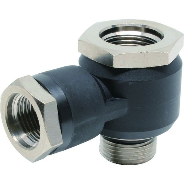 メインブロック　エア取出ポート増設用パーツ　ユニバーサルストレート