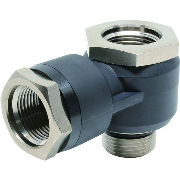 メインブロック　エア取出ポート増設用パーツ　ユニバーサルストレート