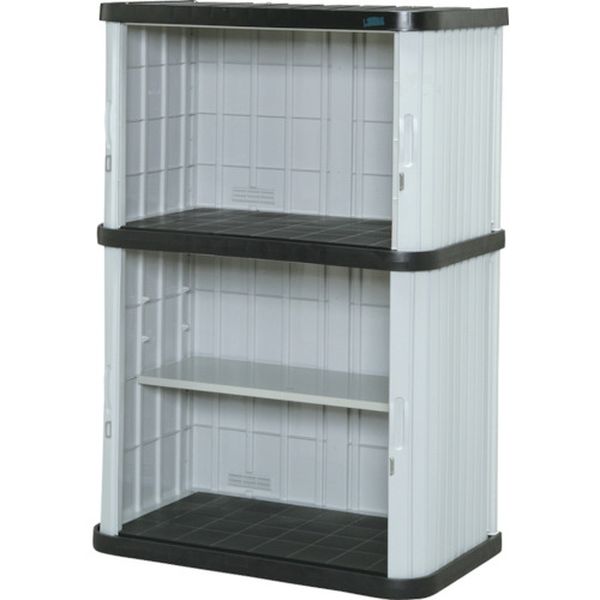 ミニロッカー　ＭＬ－１４００Ｖ　ブラック／グレー