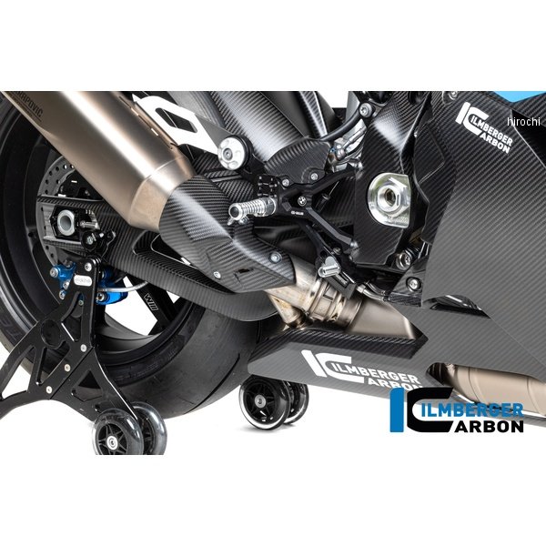 サイレンサープロテクター ストリート カーボンマット 艶なし BMW M1000RR 25