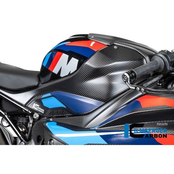 タンクサイドパネル 右側 ストリート カーボンマット 艶なし BMW M1000RR 25