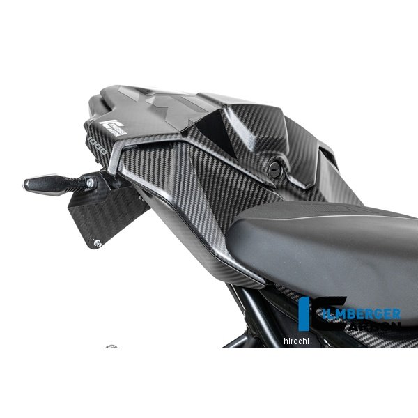 シートユニットミドルパート ストリート カーボンマット 艶なし BMW M1000RR 25