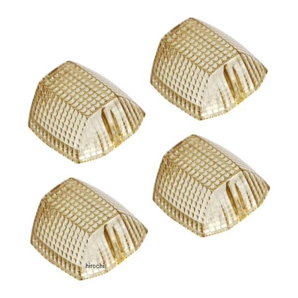 マッドマックス MADMAX カワサキ ZRX400、GPZ900R タイプ ウィンカーレンズセット 黄ばみ 4個