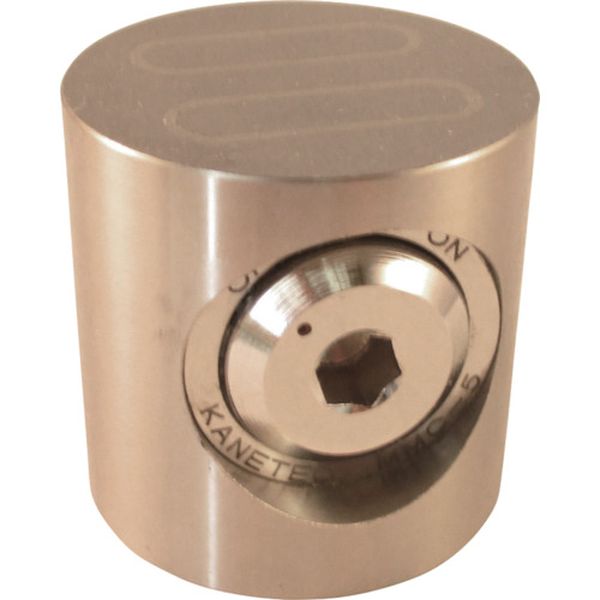 カネテック　一面吸着丸形永磁ミニチャック