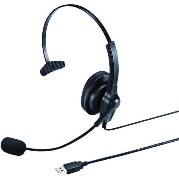 MMHSU03BK 203-3026  USBヘッドセット