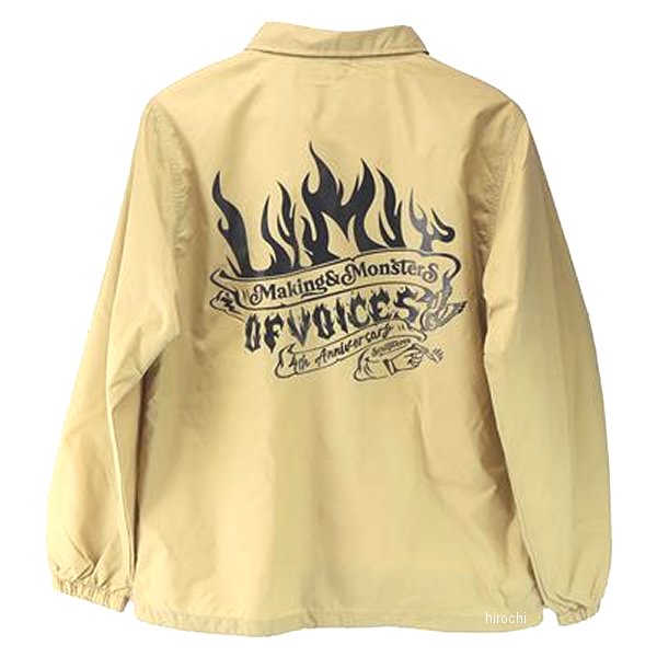 LIMIT OF VOICES コーチジャケット XLサイズ コヨーテ