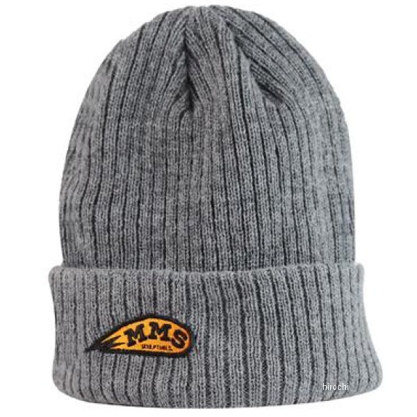 MMS ニットキャップ グレー