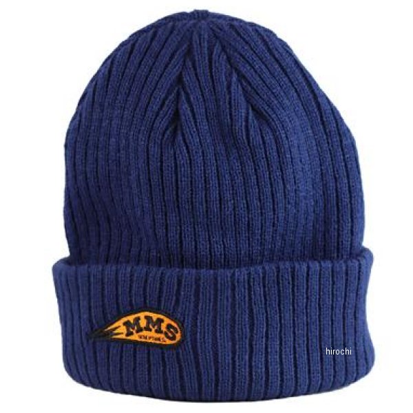 MMS ニットキャップ ネイビー