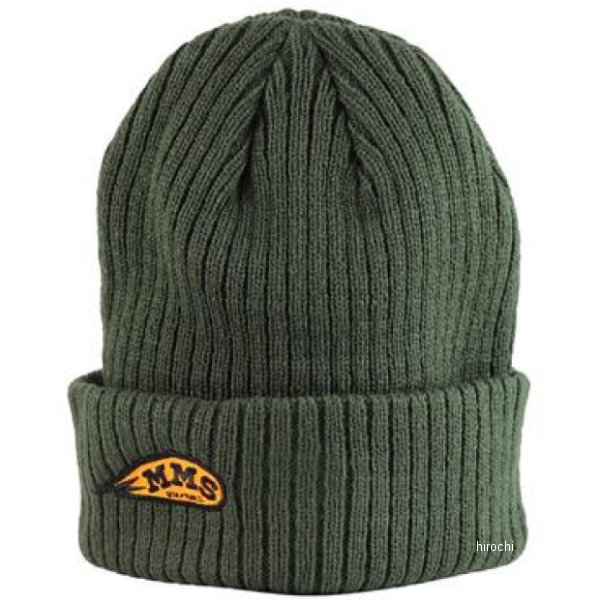 MMS ニットキャップ カーキ