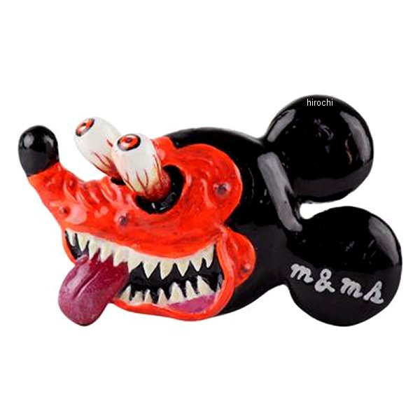 HIPPYMOUSE キーホルダー バレッタ マディーオレンジ