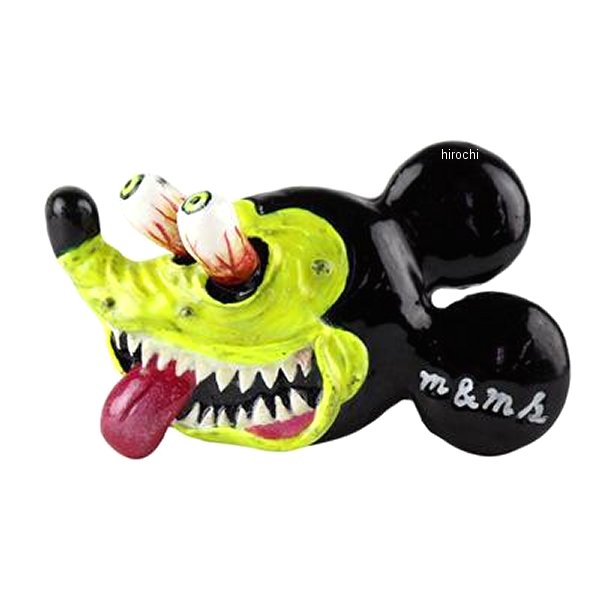 HIPPYMOUSE キーホルダー バレッタ スメリーイエロー