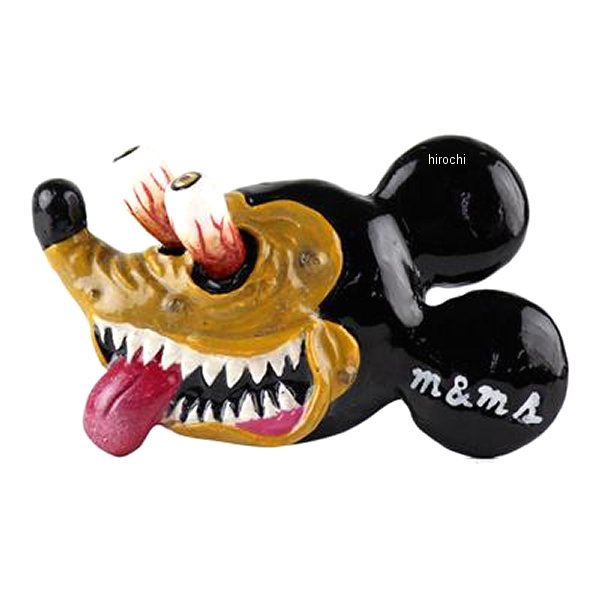 HIPPYMOUSE キーホルダー バレッタ シットブラウン