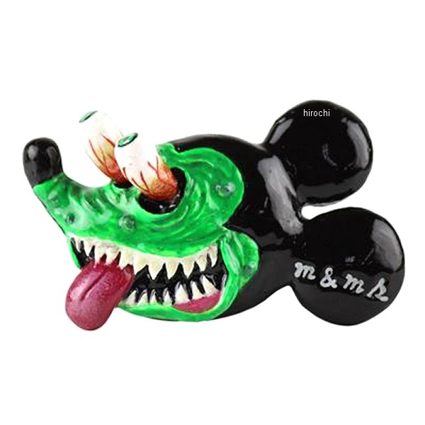 HIPPYMOUSE キーホルダー バレッタ モンスターグリーン