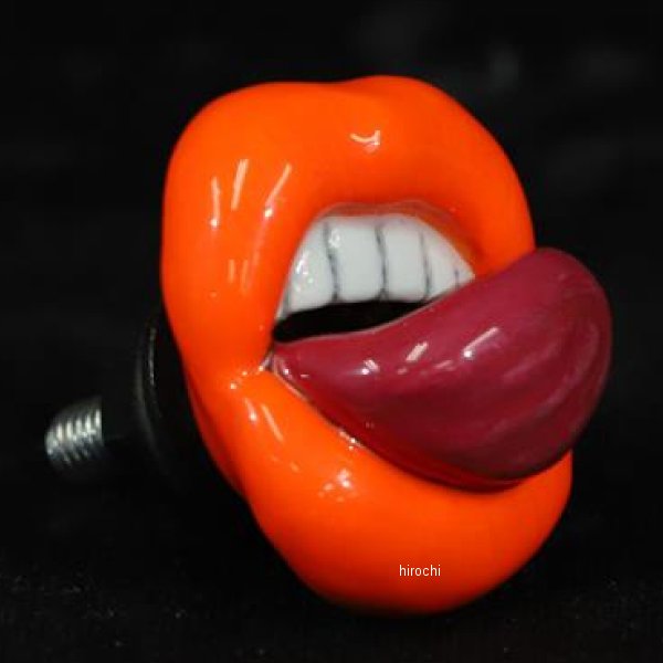 ERO'LIP ナンバーボルト ネオンオレンジ