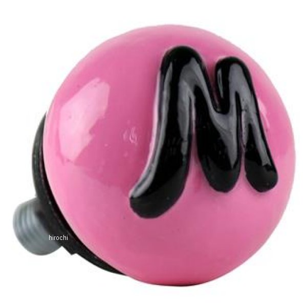 POP'HEAD ナンバーボルト ピンク/ブラック