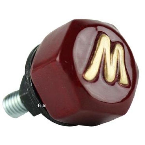 HEX'HEAD ナンバーボルト ワイン/ゴールド