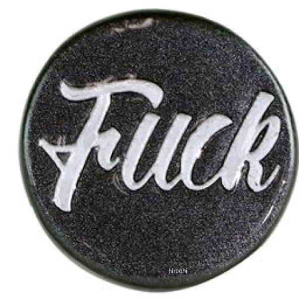 SLANG ナンバーボルト FUCK ガンメタリック/シルバー