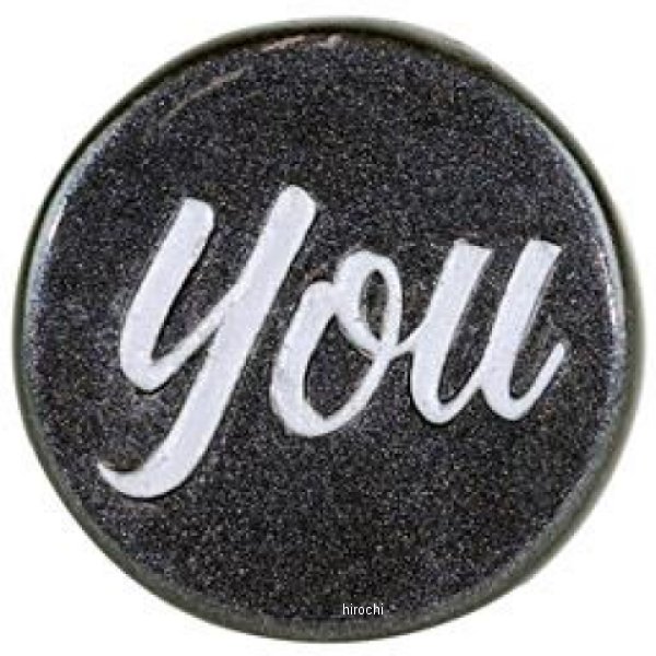 SLANG ナンバーボルト YOU ガンメタリック/シルバー