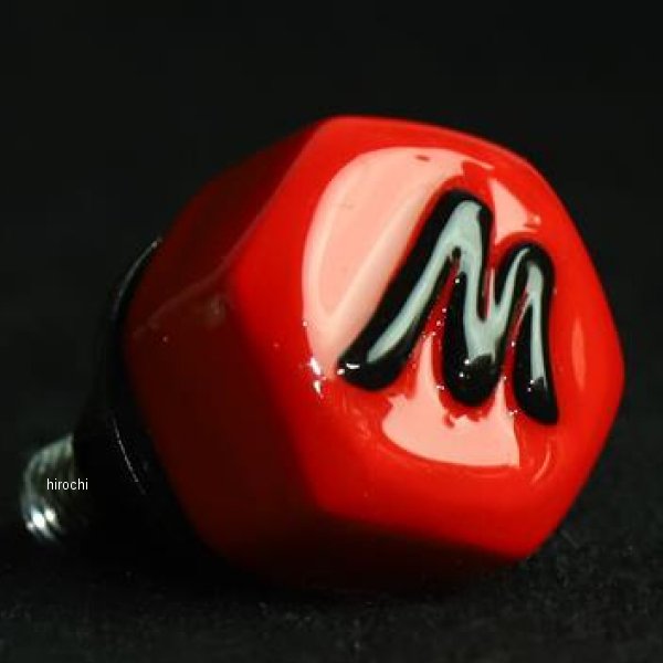 HEX'HEAD ナンバーボルト CT125レッド