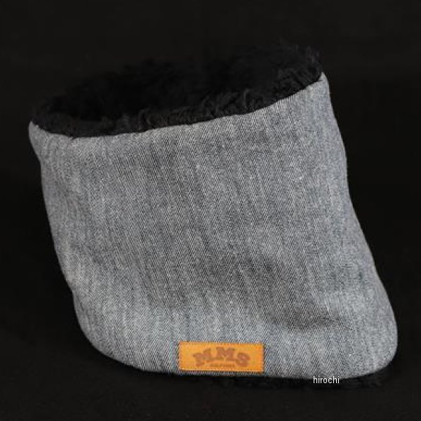 ROBIN NECK WARMER /インディゴデニムLB&ブラックファー