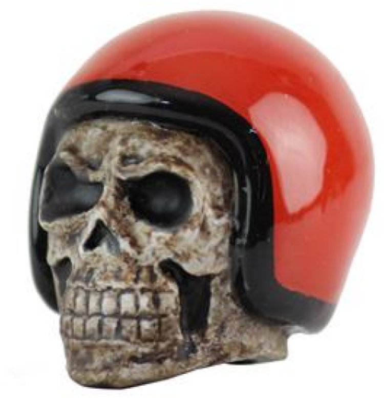 VINTAGE HELL'MET バルブキャップ Orange