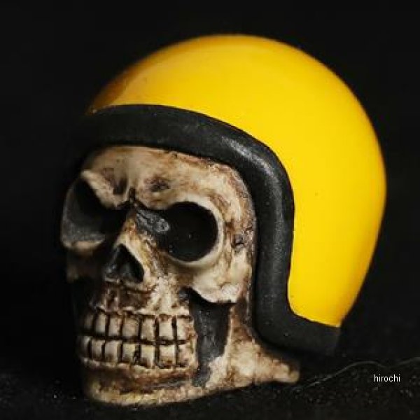 VINTAGE HELL'MET バルブキャップ CC110イエロー