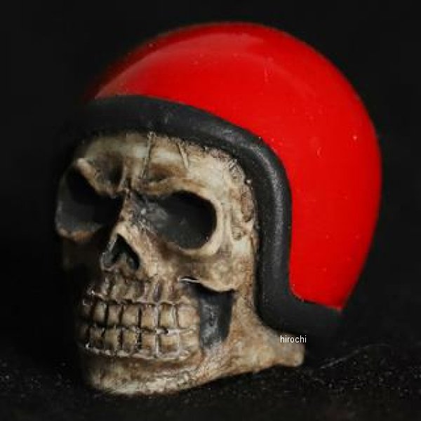 VINTAGE HELL'MET バルブキャップ CT125レッド