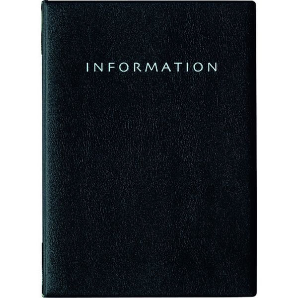 MN180BK 159-6239  メニューファイル レザー調 A4 6頁 黒