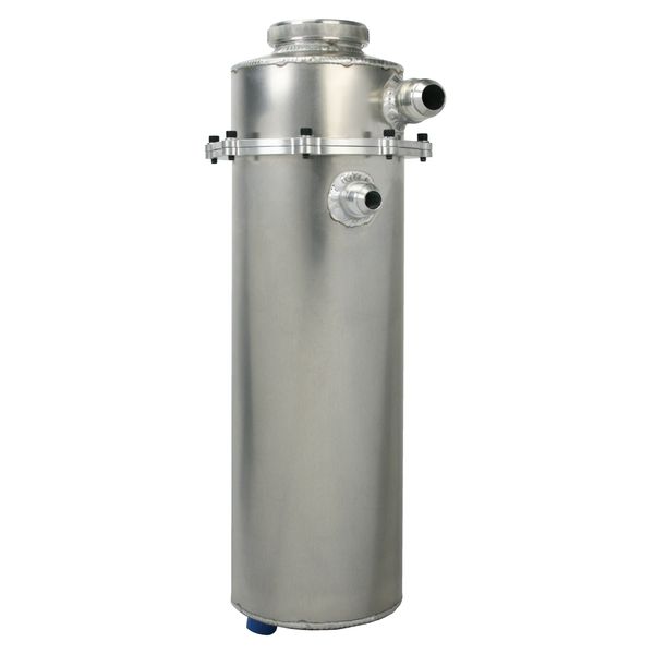 Dry Sump Oil Tank - Drag - 20in Tall - 2 Piece - 6qt