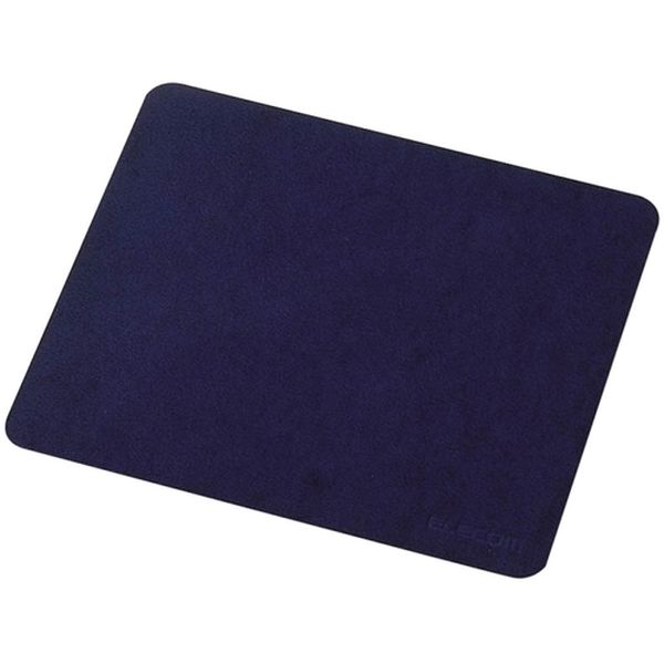 540-3715  光学式マウス対応エステルスエードマウスパッド(ネイビー)