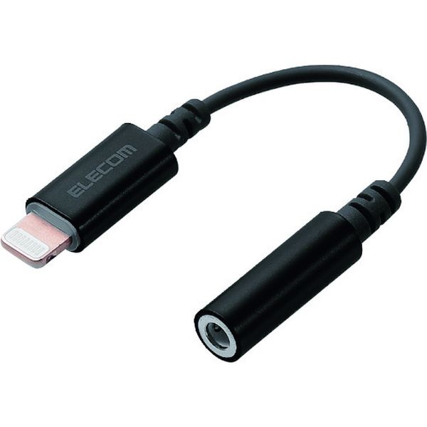 MPAL35DS01BK  Lightning-直径3.5mmステレオミニジャック変換ケーブル