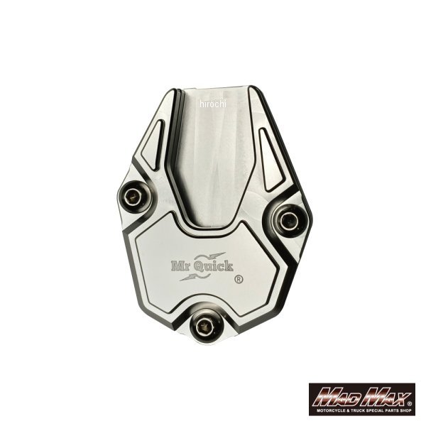 Mr Quick製 ホンダ DAX125 ST125 モンキー125用 アルミ サイドスタンドエンド シルバー