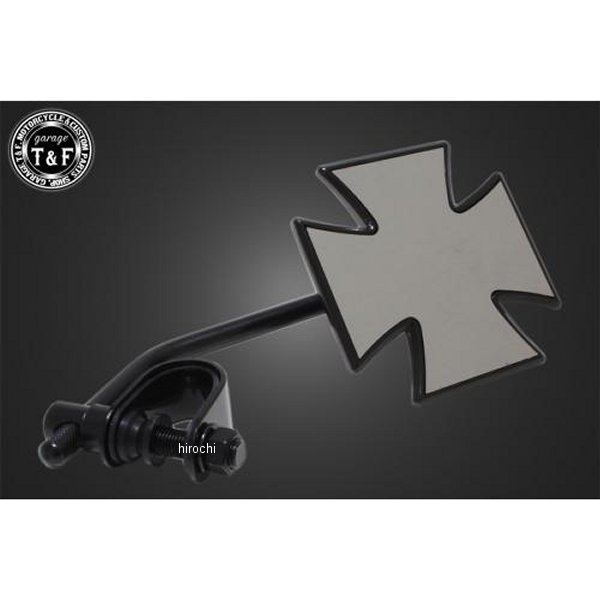 クロスミラー クランプ式 黒