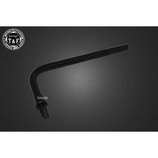 ミラーステム(ライトアングル)ブラック