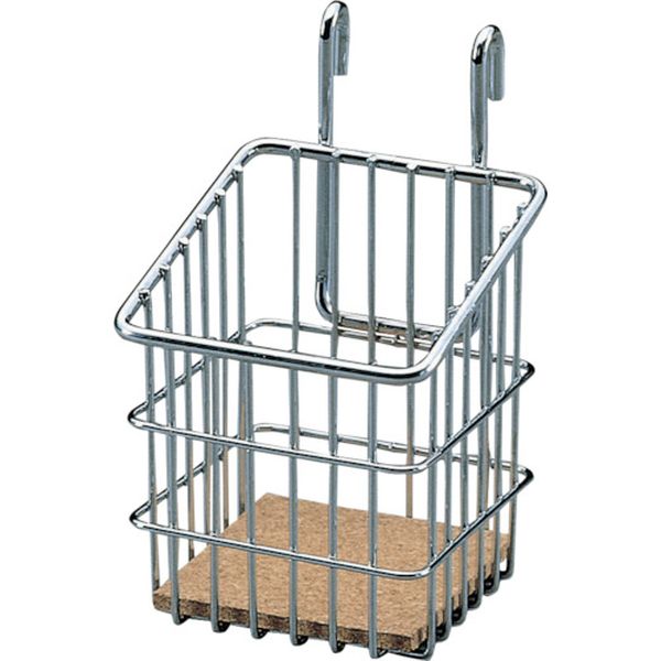 メタルラック用小物入れバスケット　７５×７５×１３０